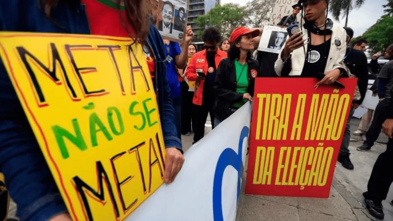 Justiça manda Meta excluir posts sobre demissão por voto político