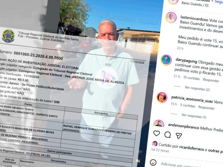 Coligação de Pazolini pede inelegibilidade de prefeito que ameaçou demitir 700 servidores caso Ricardo Ferraço não seja eleito