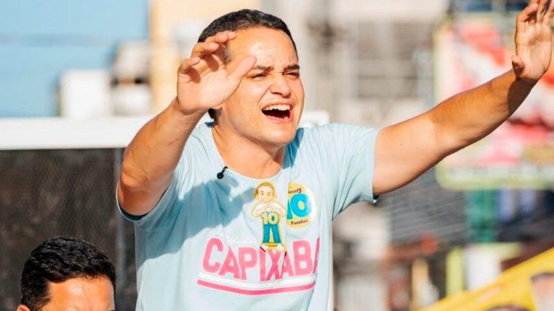 Pazolini dispara ainda mais e chega a 55,29% dos votos válidos no segundo turno, aponta Quaest