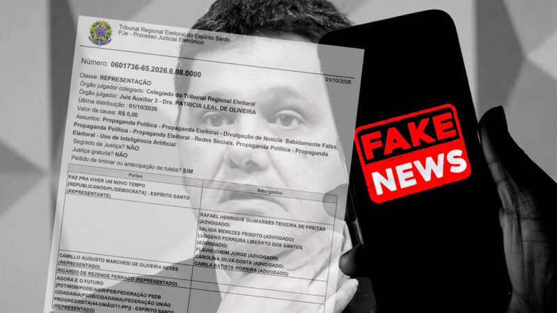Justiça Eleitoral manda retirar do ar vídeo de Ricardo Ferraço atacando Pazolini com base em Fake News