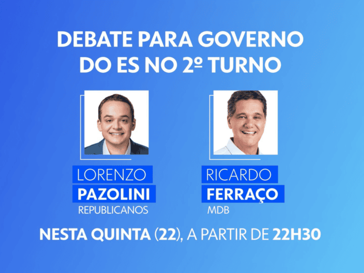 TV Gazeta promove debate entre Pazolini e Ferraço nesta quinta