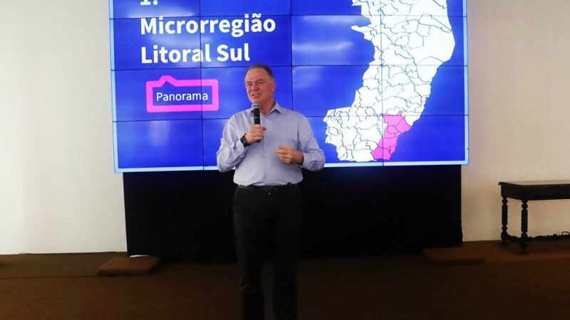 Casagrande apresenta Governador apresenta Plano de Investimentos 2020/2021 a vereadores da microrregião Litoral Sul