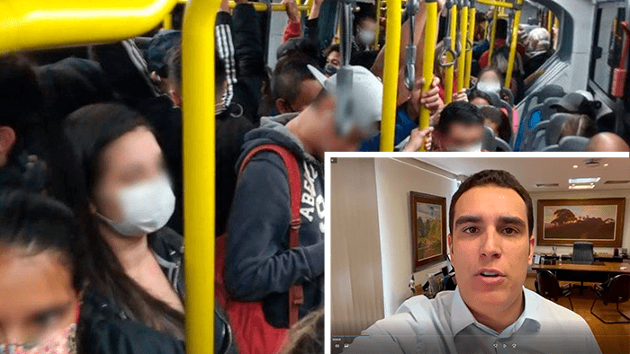 Erick Musso critica decisão do Governo do ES de liberar passageiros para andar em pé nos ônibus