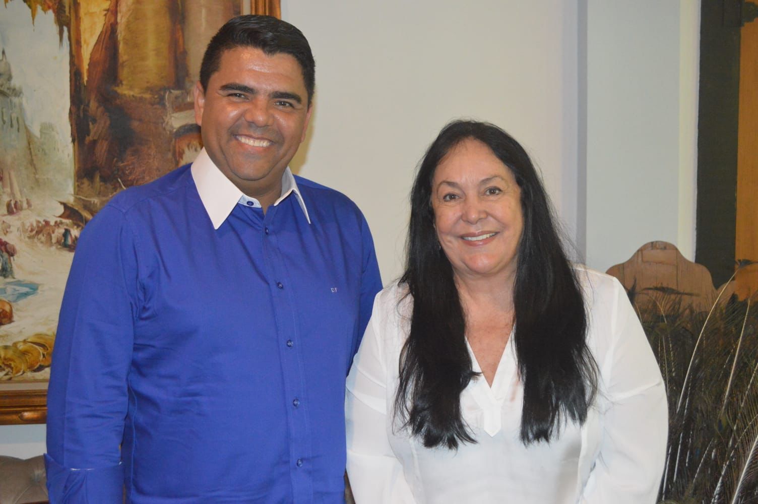 Rose de Freitas e Devanir Ferreira se empenham para arrecadar recursos para investimentos sociais