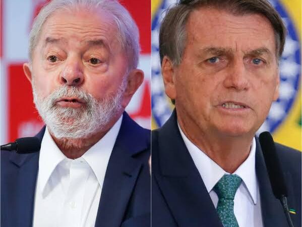 De acordo com pesquisa vantagem de Lula para Bolsonaro cai a 5 pontos