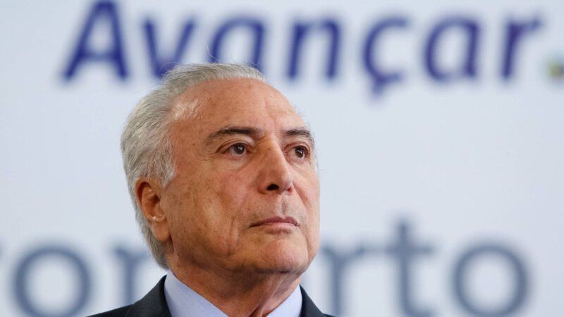 Michel Temer vem ao Espírito Santo no próximo dia 08