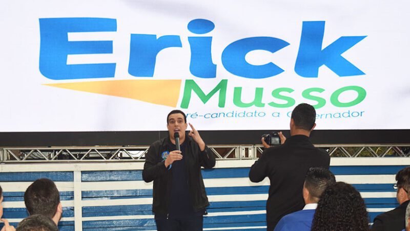 Erick Musso conquista apoio do Partido Social Cristão