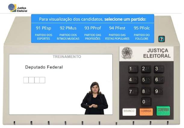 Simulador de urna ajuda quem vai votar pela 1ª vez