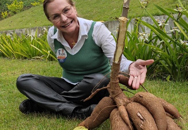 Candidata a Deputada Federal Ancelma Bernardos fala sobre a agricultura familiar