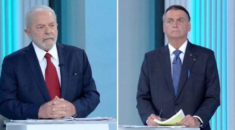 Último debate das eleições 2022 entre Lula e Bolsonaro