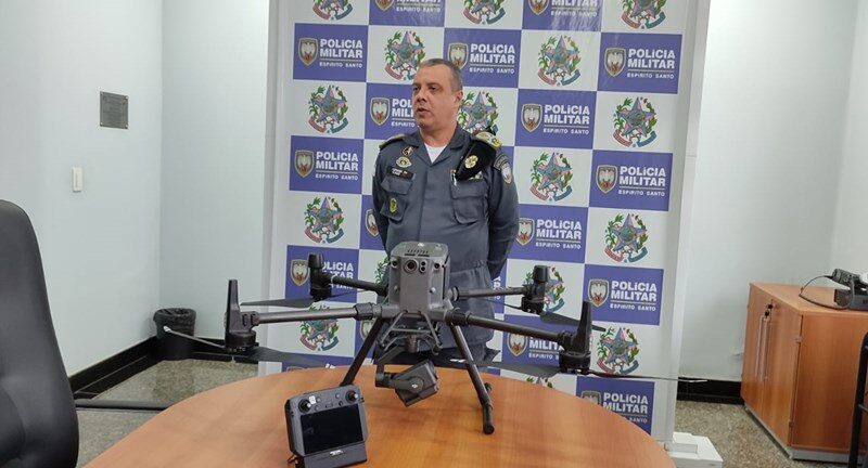Segurança: Polícia Militar recebe 40 drones com câmera termal e zoom de longo alcance