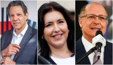 Desenho com Tebet, Haddad e Alckmin pode colocar trio de presidenciáveis de 2026