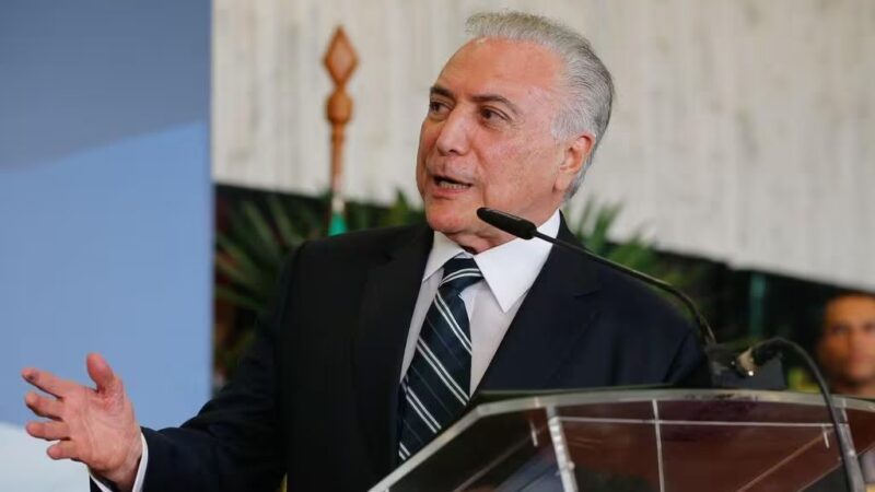 Cheguei a presidência constitucionalmente afirma Temer