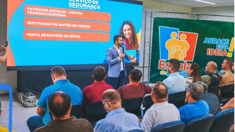 Programa Escola da Família é lançado hoje em Viana pelo Prefeito Wanderson Bueno