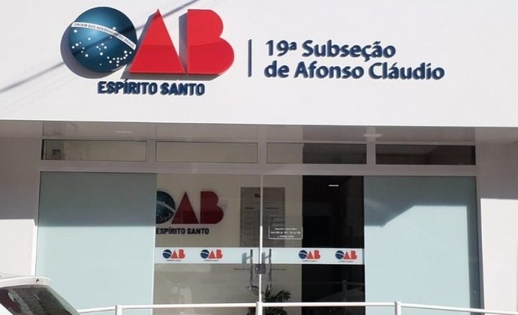Nova sede da OAB-ES é aberta na 19ª Subseção em Afonso Cláudio
