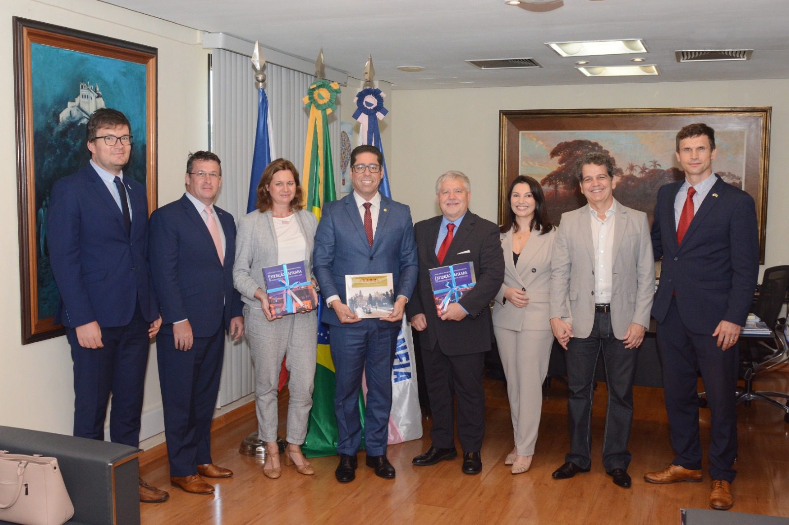 Encontro entre Presidente da Assembleia e Delegação da República Tcheca