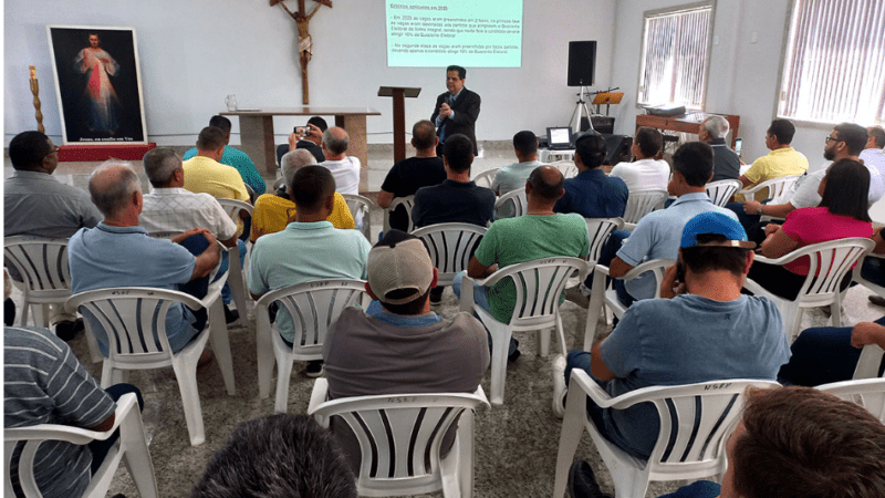 Palestra orienta sobre cálculos eleitorais