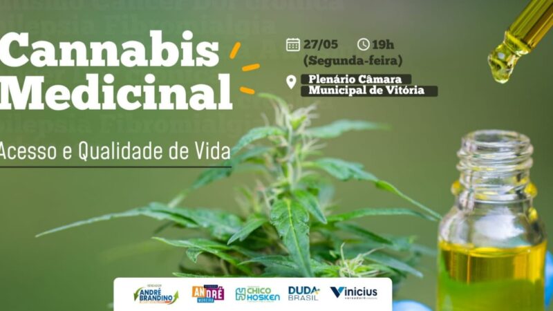 Uso medicinal da cannabis é tema de Audiência Pública em Vitória