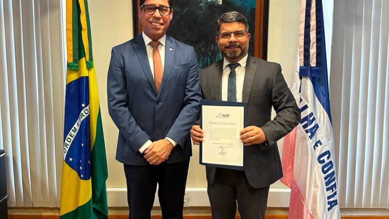 Deputado Allan Ferreira (Podemos) Reassume Mandato na Assembleia Legislativa do Espírito Santo